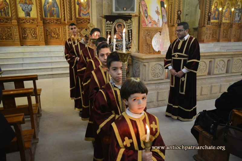 Nabożeństwa Bożego Narodzenia w Aleppo pod przewodnictwem patriarchy Jana