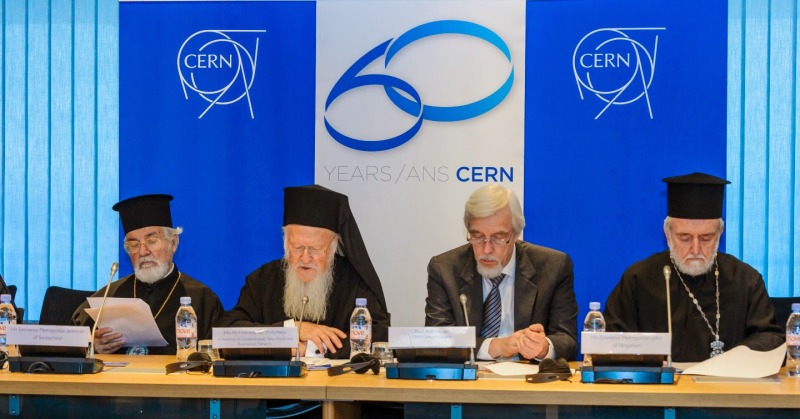 Patriarcha Bartłomiej w ośrodku badań jądrowych CERN