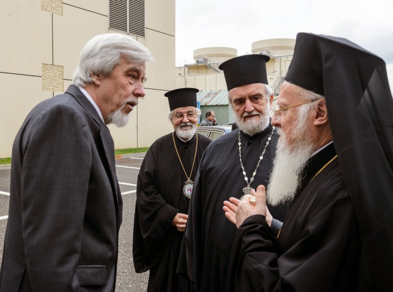 Patriarcha Bartłomiej w ośrodku badań jądrowych CERN