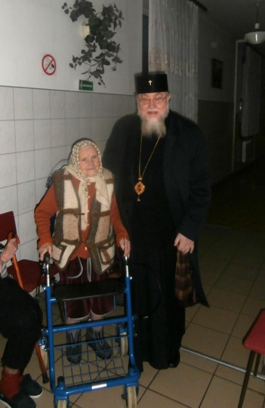Spotkanie metropolity Sawy w Trześciance