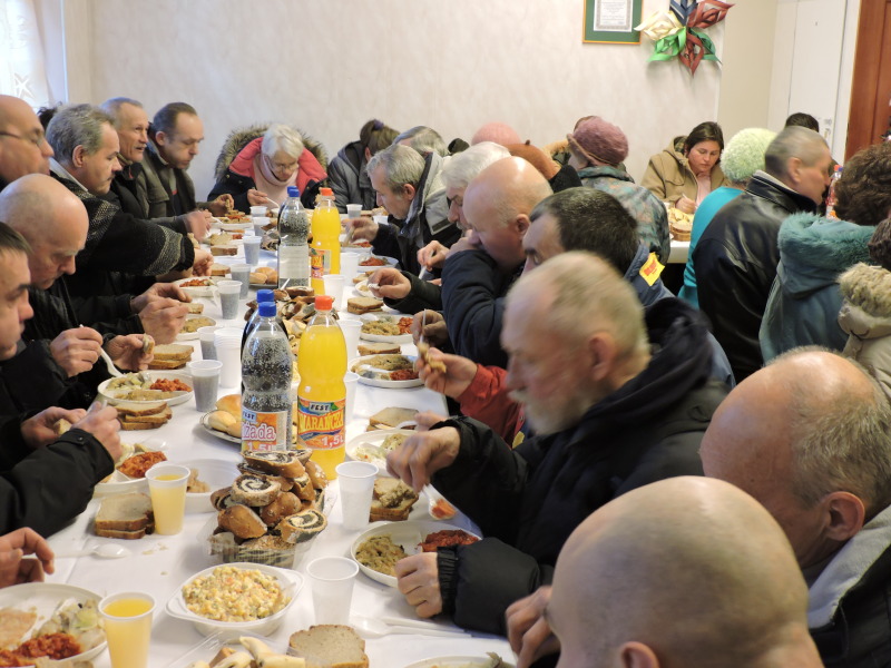 Wigilia dla osób samotnych i bezdomnych w ELEOS