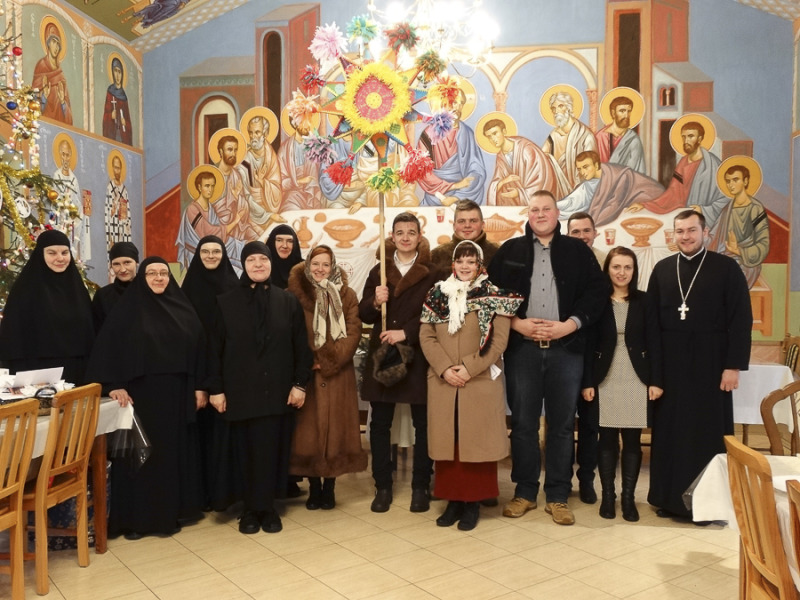 Zarząd Centralny Bractwa Młodzieży Prawosławnej kolęduje
