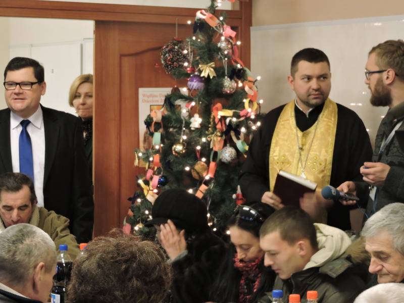 Wigilia dla osób samotnych i bezdomnych w ELEOS