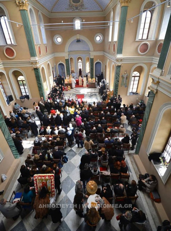 Pierwsza od 93 lat patriarsza Liturgia w Smyrnie
