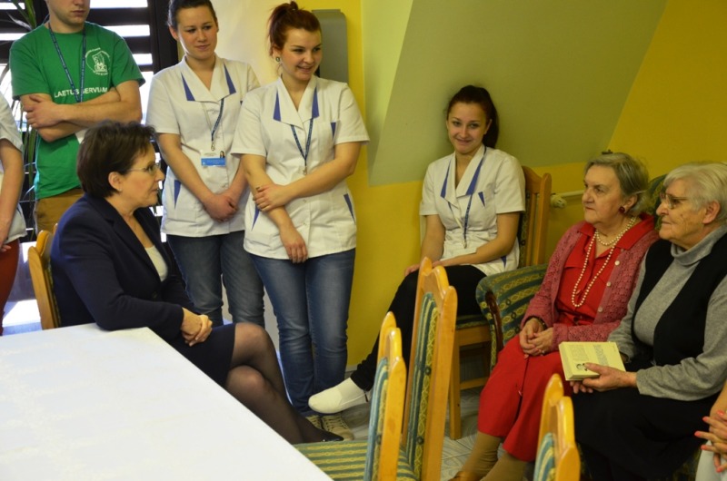 Premier w Prawosławnym Domu Pomocy Społecznej