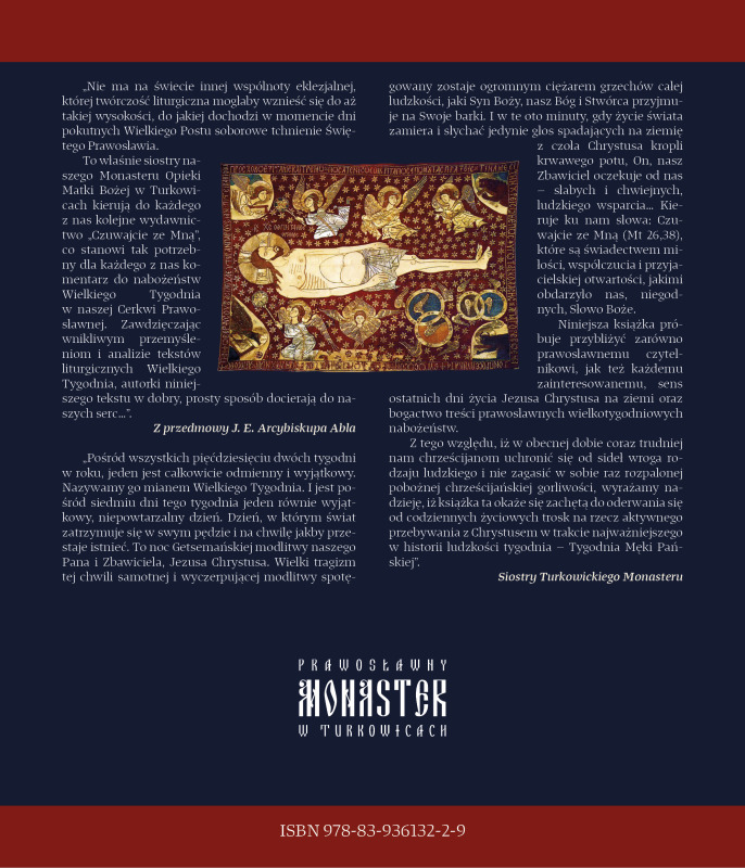 „Czuwajcie ze Mną” - nowa książka monasteru w Turkowicach
