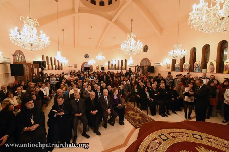 Wyświęcenie nowej cerkwi w stolicy Syrii