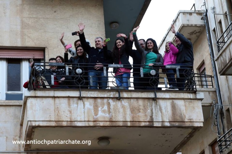 Wizyta patriarchy antiocheńskiego Jana w diecezji Hamy (Syria)