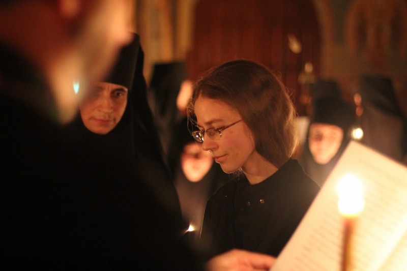 Postrzyżyny w małą schimę w Monasterze Narodzenia Bogurodzicy w Zwierkach