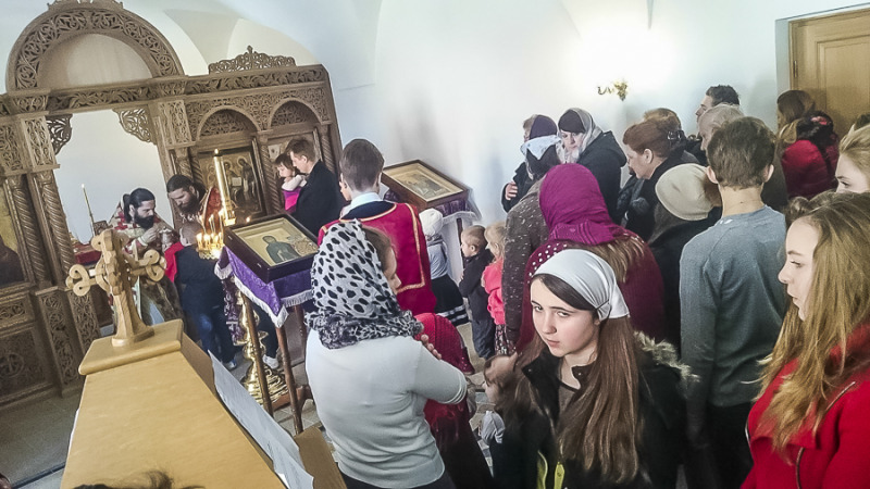 Pierwsza Liturgia Święta w cerkwi pw. św. Antoniego Supraskiego
