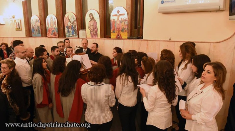 Wyświęcenie nowej cerkwi w stolicy Syrii