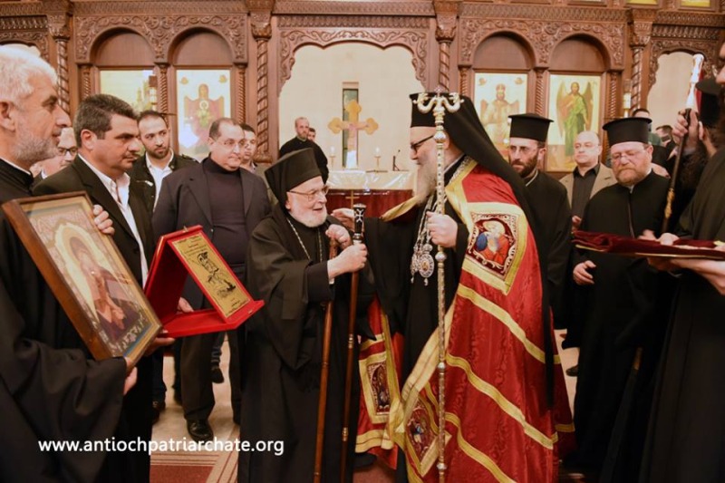 Wizyta patriarchy antiocheńskiego Jana w diecezji Hamy (Syria)