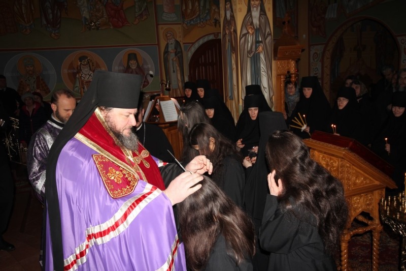 Postrzyżyny mnisze w Monasterze w Zwierkach