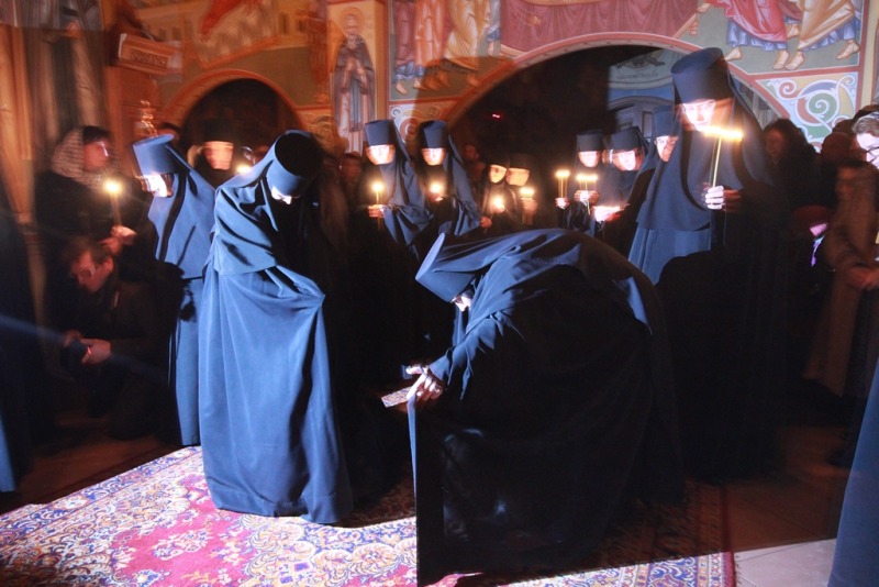Postrzyżyny mnisze w Monasterze w Zwierkach