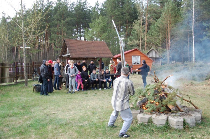 Pierwsza Paschalna Pielgrzymka Rowerowa z Supraśla do Łaźni