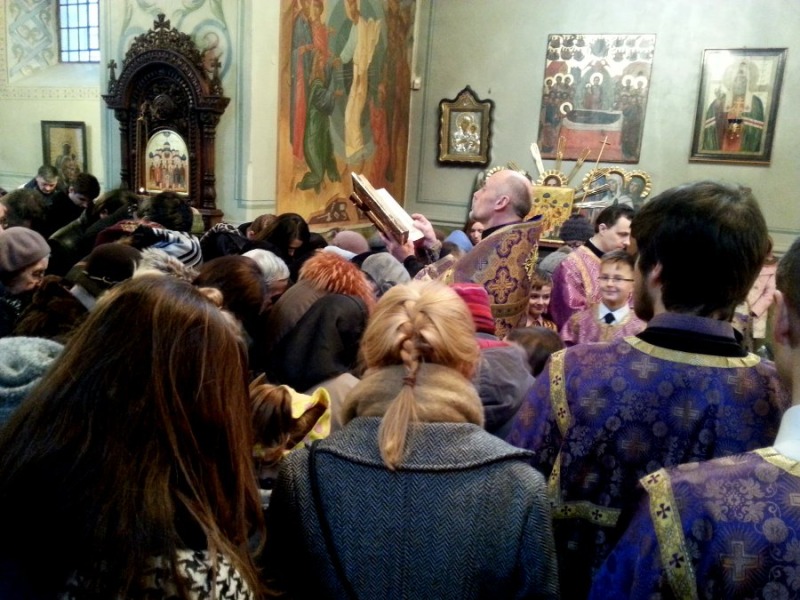 Lublin: Sakrament chorych – Jeleoswiaszczenije