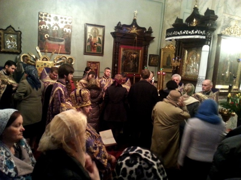 Lublin: Sakrament chorych – Jeleoswiaszczenije