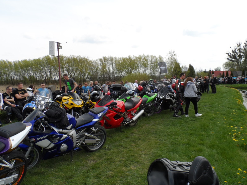 Rozpoczęcie sezonu motocyklowego w Radecznicy
