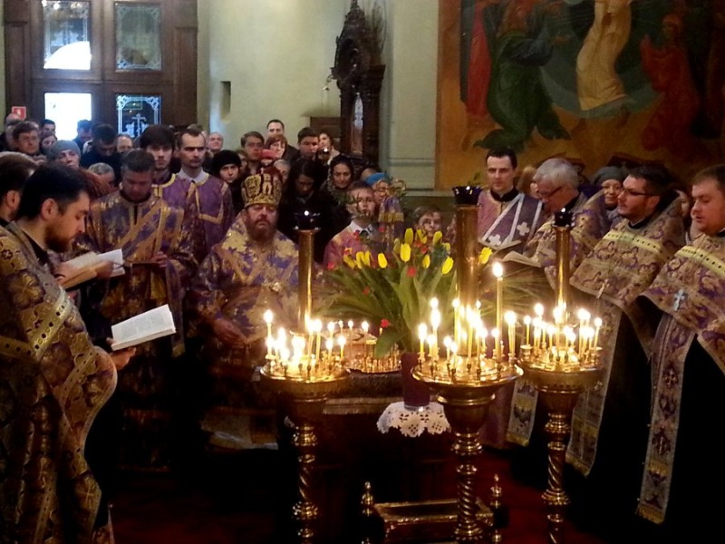 Lublin: Sakrament chorych – Jeleoswiaszczenije