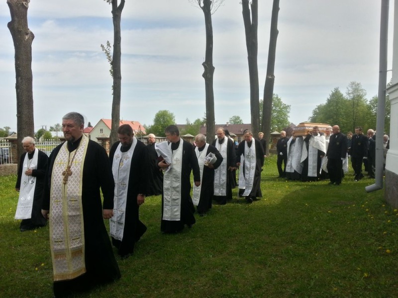 Uroczystości pogrzebowe śp. ks. Antoniego Gutowskiego