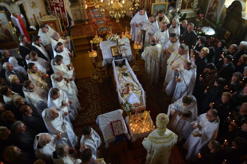 Uroczystości pogrzebowe śp. ks. Antoniego Gutowskiego