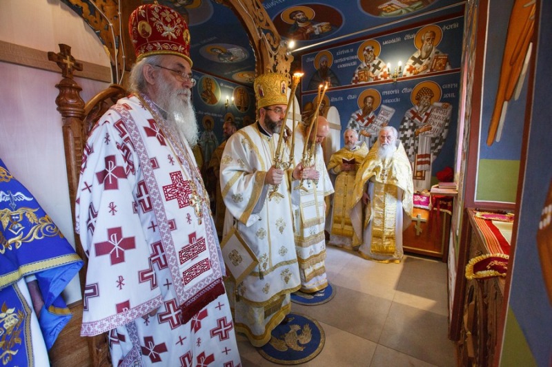 Poświęcenie cerkwi św. Mikołaja Serbskiego