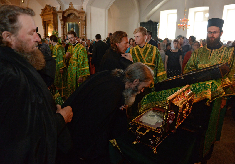 Uroczystości w monasterze Wałaam