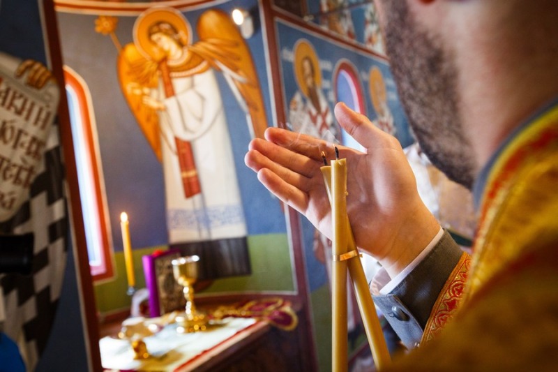 Poświęcenie cerkwi św. Mikołaja Serbskiego