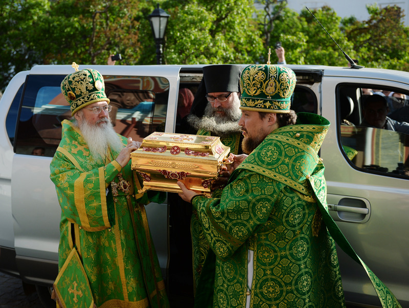 Uroczystości w monasterze Wałaam