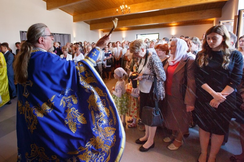 Poświęcenie cerkwi św. Mikołaja Serbskiego