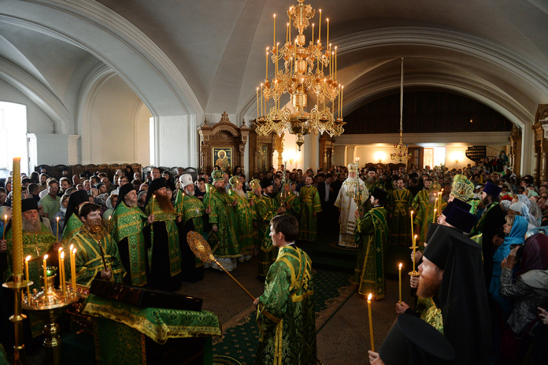 Uroczystości w monasterze Wałaam