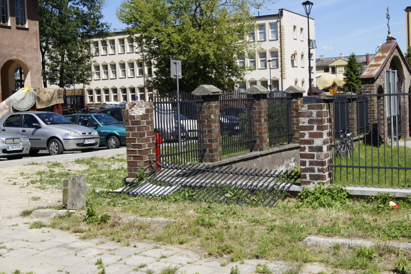 Dewastacja cerkwi w Tomaszowie Lubelskim