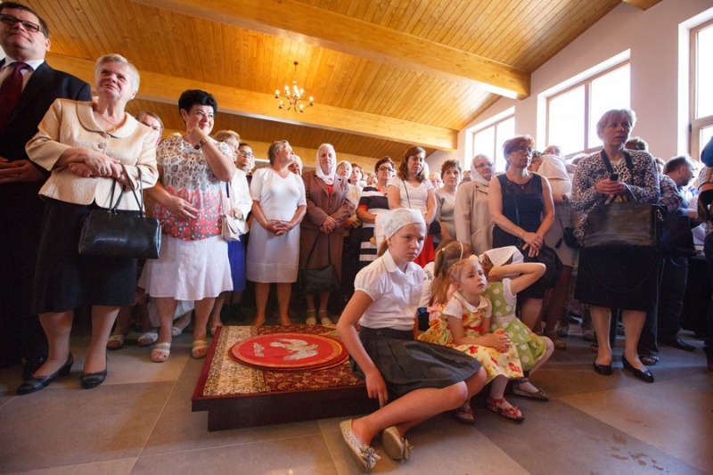 Poświęcenie cerkwi św. Mikołaja Serbskiego
