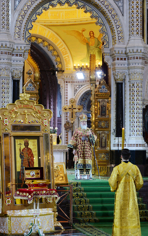 Moskwa: uroczystości tysiąclecia śmierci św. księcia Włodzimierza