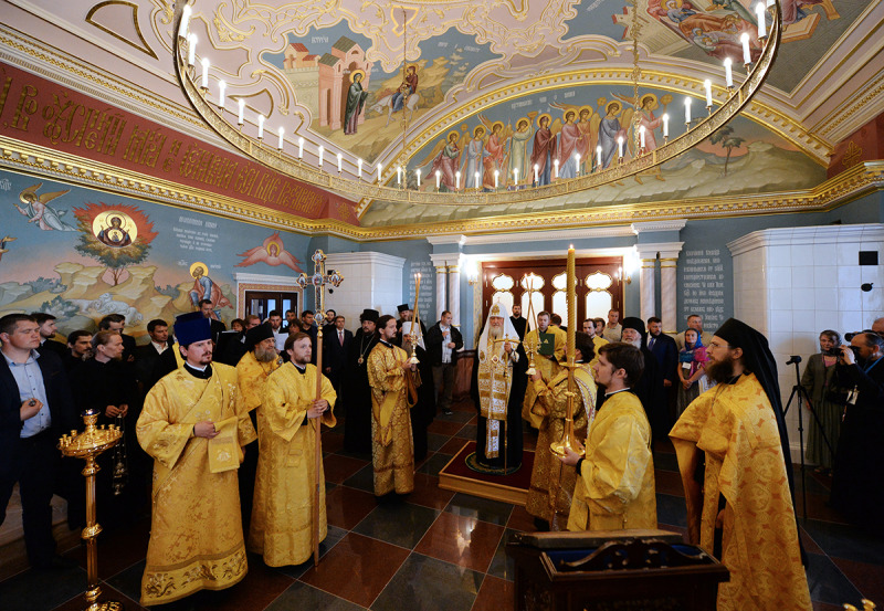 Uroczystości w monasterze Wałaam