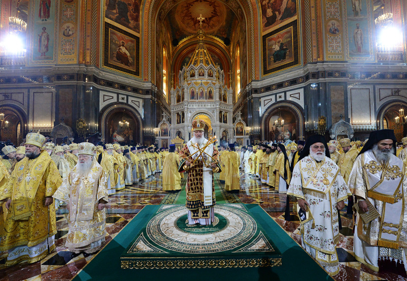 Moskwa: uroczystości tysiąclecia śmierci św. księcia Włodzimierza