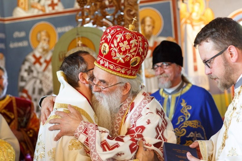 Poświęcenie cerkwi św. Mikołaja Serbskiego