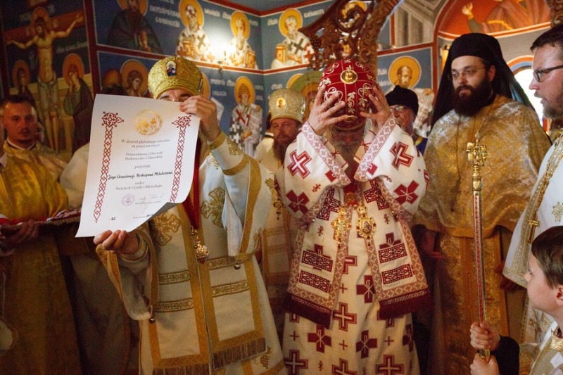 Poświęcenie cerkwi św. Mikołaja Serbskiego