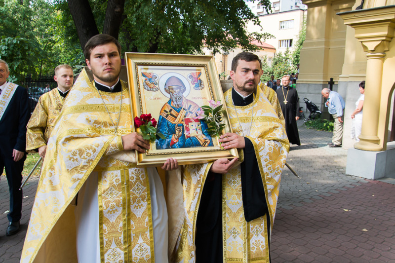 Pielgrzymka relikwii św. Spirydona: Liturgia w Warszawie