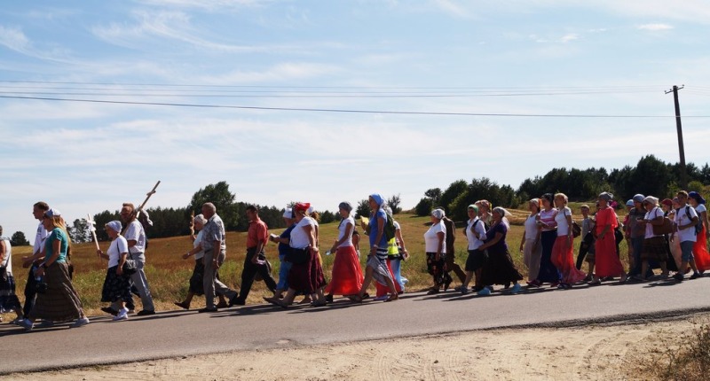 Relacja z pieszej pielgrzymki Narojki - Święta Góra Grabarka