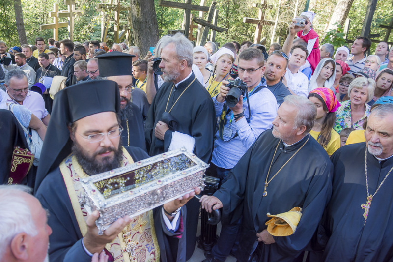 Uroczystości ku czci Przemienienia Pańskiego na Świętej Górze Grabarce