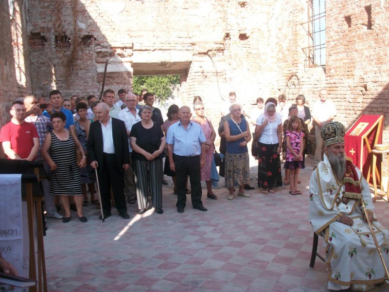 Pierwsza od ćwierćwiecza Liturgia w cerkwi w Toranju (Chorwacja)