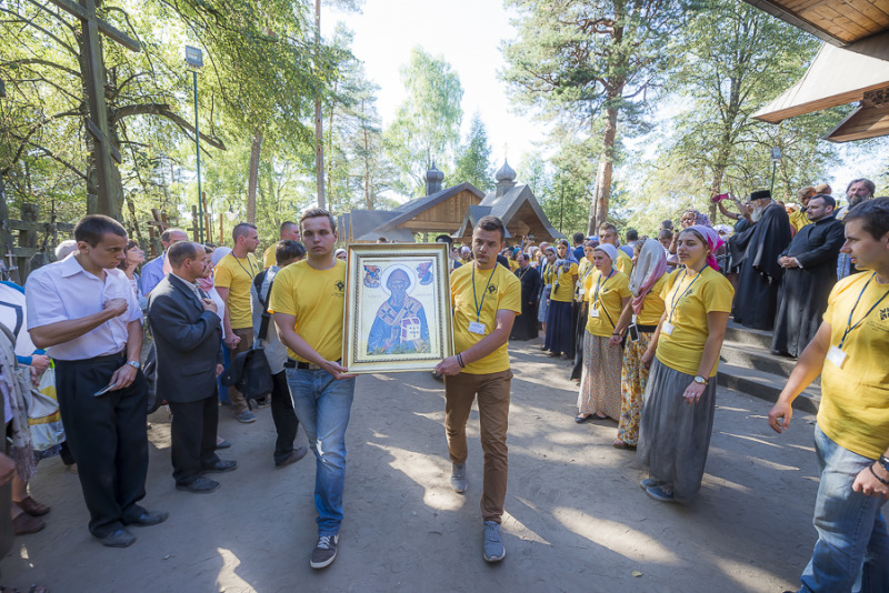 Uroczystości ku czci Przemienienia Pańskiego na Świętej Górze Grabarce
