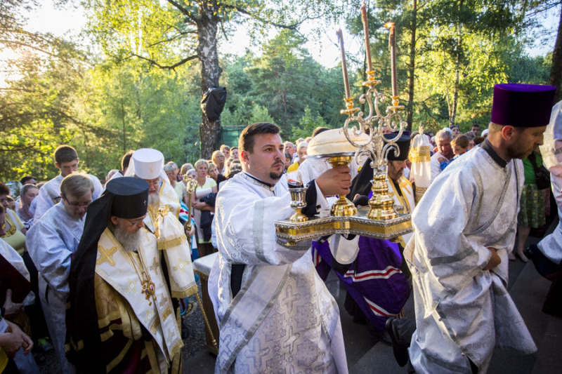 Uroczystości ku czci Przemienienia Pańskiego na Świętej Górze Grabarce