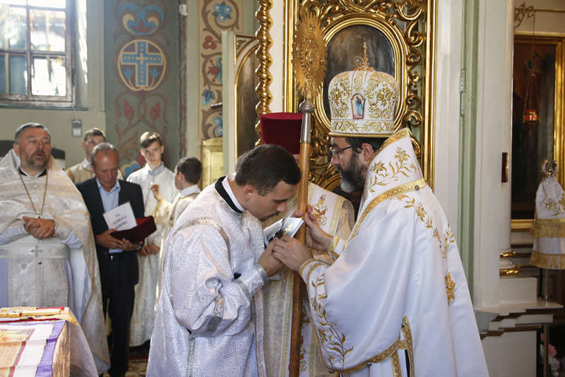 Święcenia diakońskie Dawida Bartoszuka