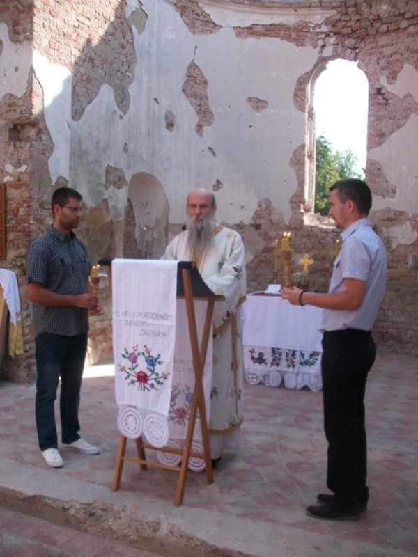 Pierwsza od ćwierćwiecza Liturgia w cerkwi w Toranju (Chorwacja)