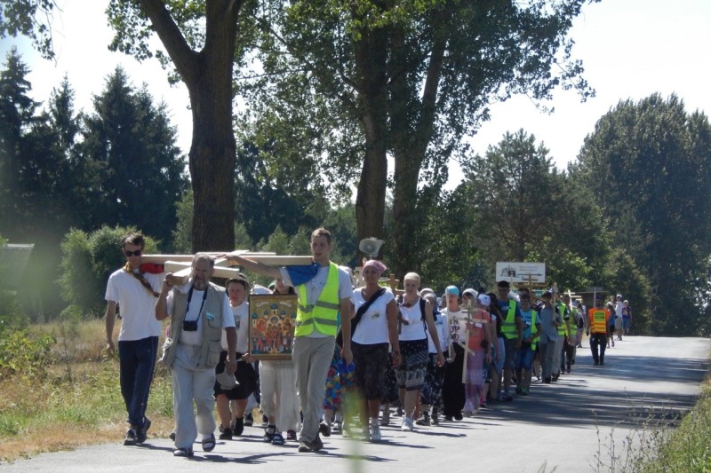 XXIII piesza pielgrzymka z Jabłecznej na św. Górę Grabarkę cz.2