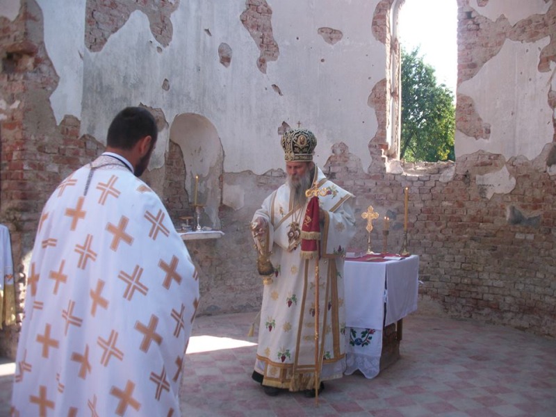 Pierwsza od ćwierćwiecza Liturgia w cerkwi w Toranju (Chorwacja)