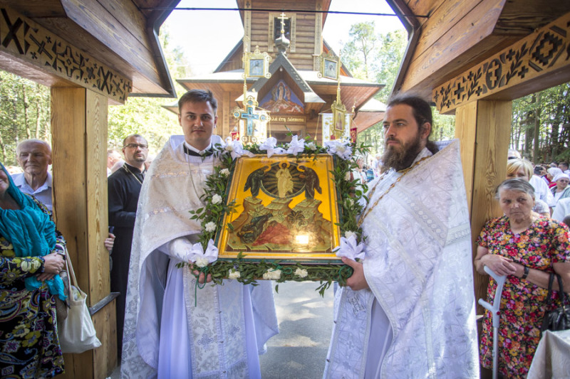 Uroczystości ku czci Przemienienia Pańskiego na Świętej Górze Grabarce