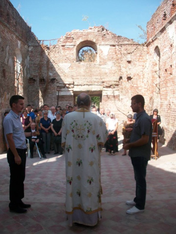 Pierwsza od ćwierćwiecza Liturgia w cerkwi w Toranju (Chorwacja)